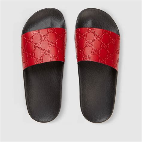 gucci rubber slides fake ebay|are Gucci rubber slides comfortable.